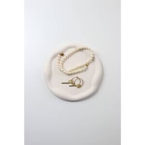 Cloud jewelry tray | trinket tray - round
